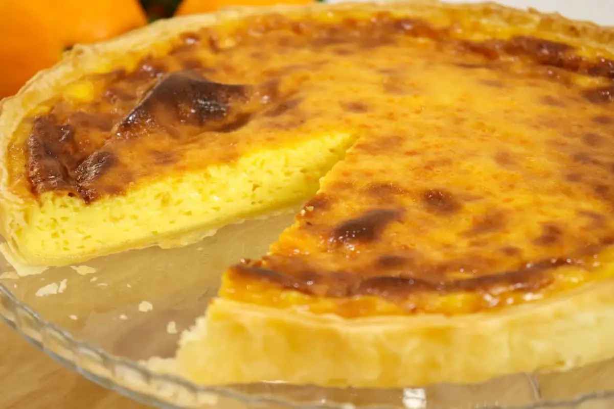 Tarte de Laranja com Leite Condensado