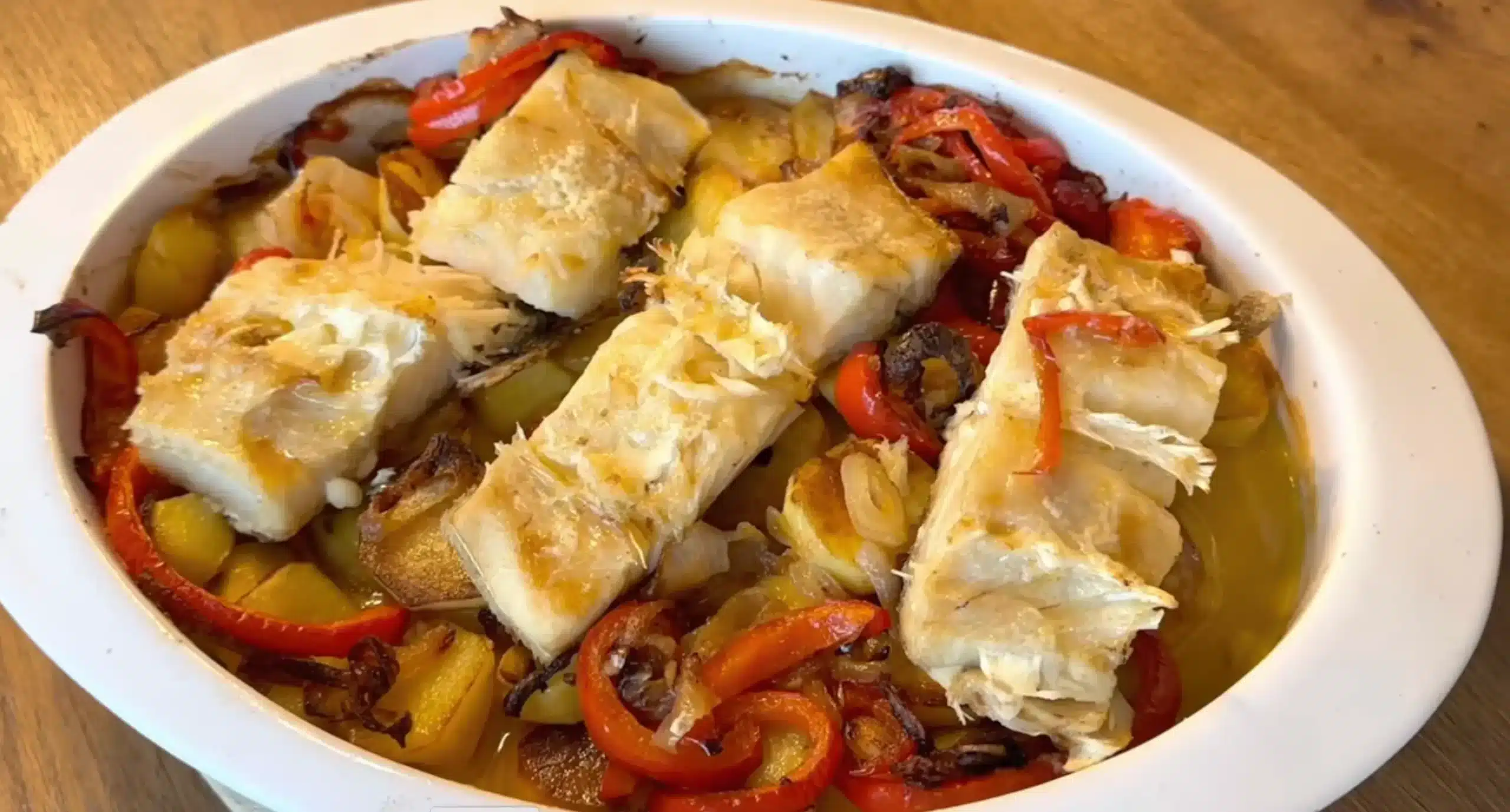 Bacalhau no forno