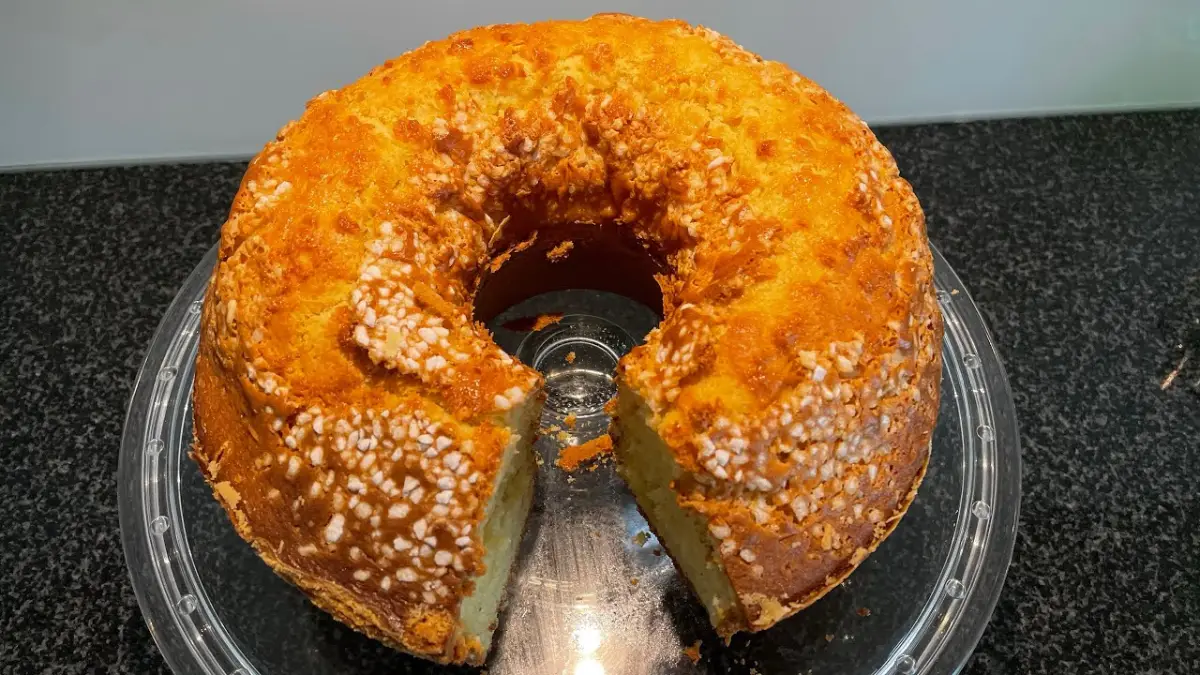 Bolo de Laranja com Queijo Filadélfia