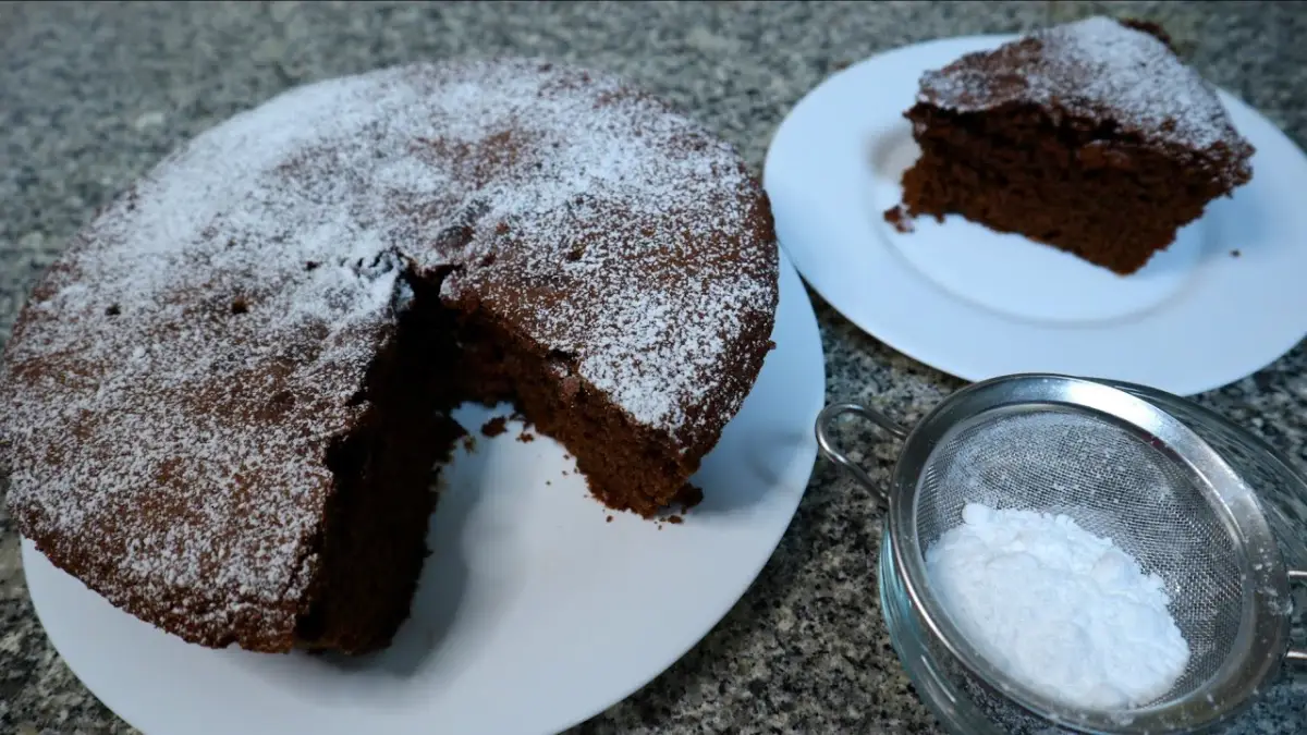 Bolo de iogurte com Chocolate