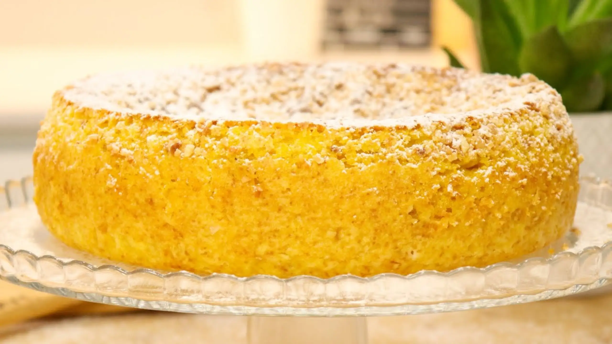 Bolo de laranja com iogurte natural