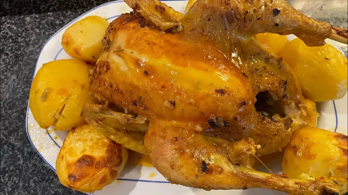 Frango Assado no Forno