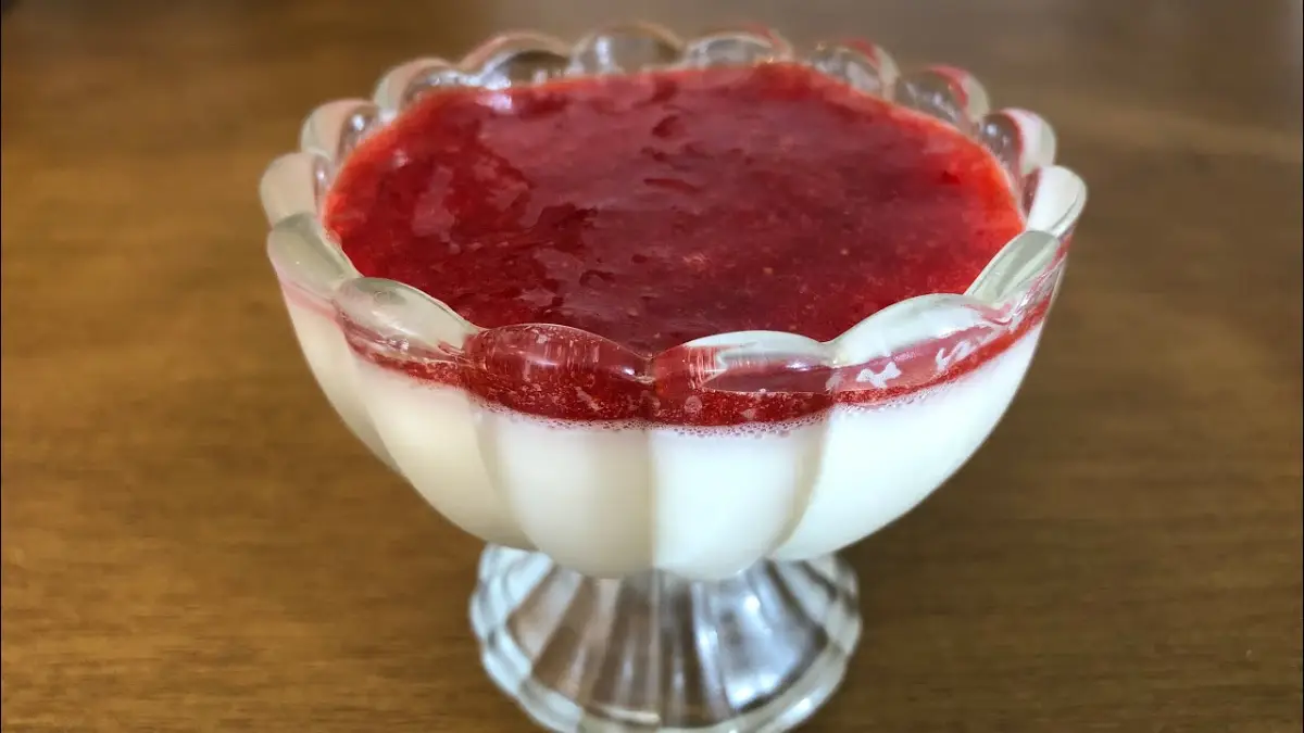 Panna Cotta de Morango