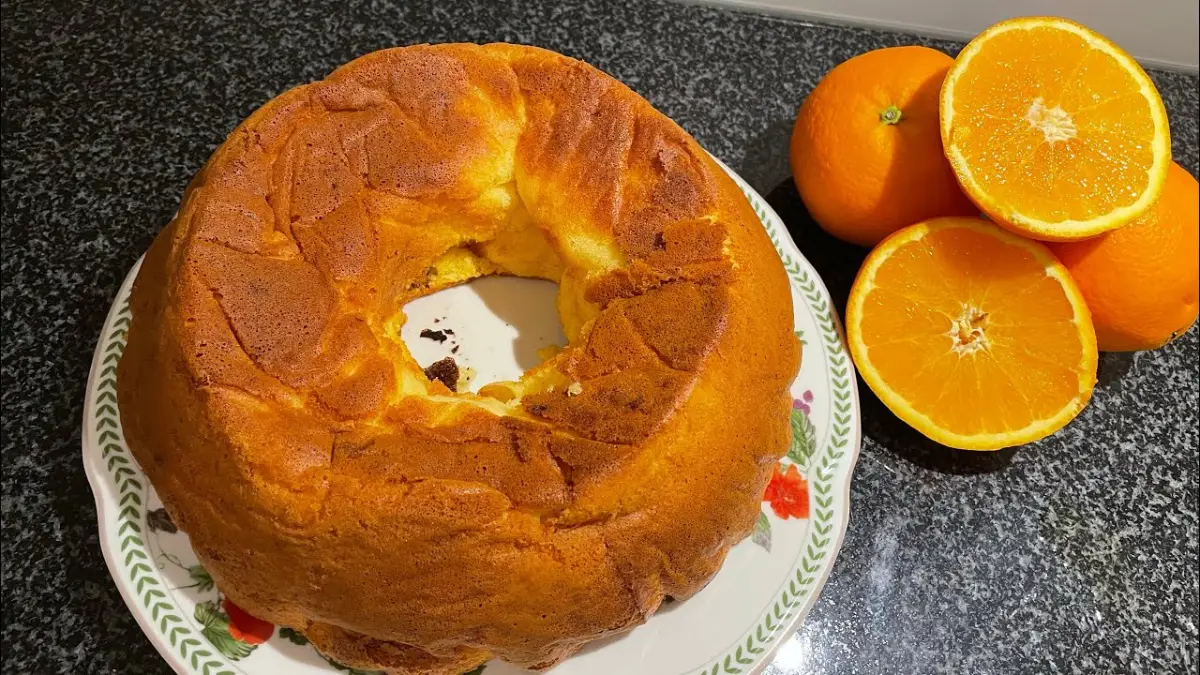 Pão de Ló de Laranja