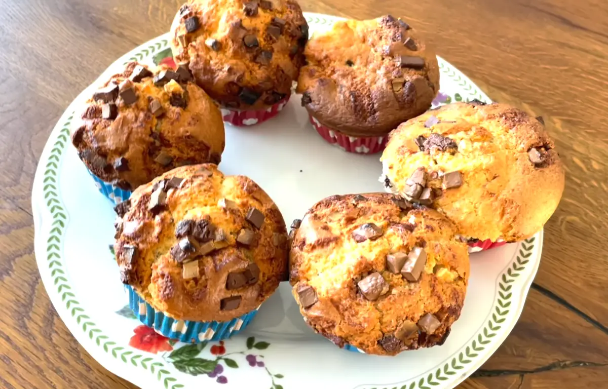 Queques/Muffins de Chocolate