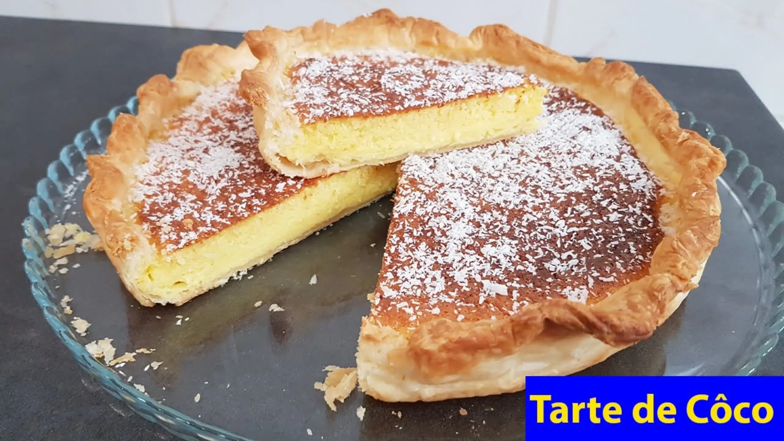 Tarte de Coco e Leite Condensado