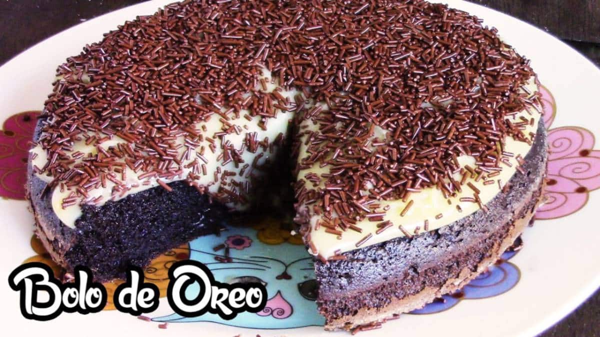 Bolo de oreo