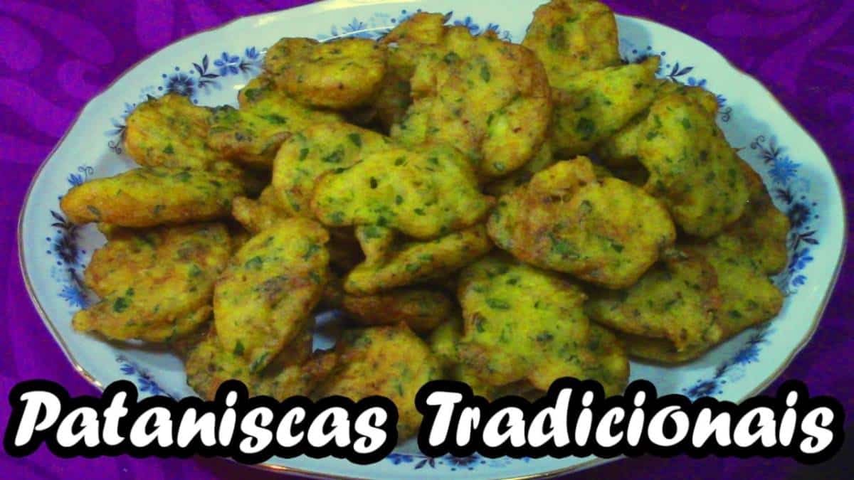 Pataniscas de bacalhau