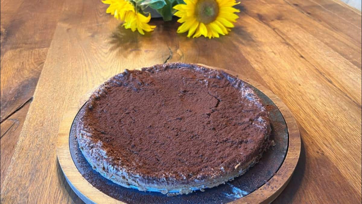 Torta de Chocolate e Amêndoas