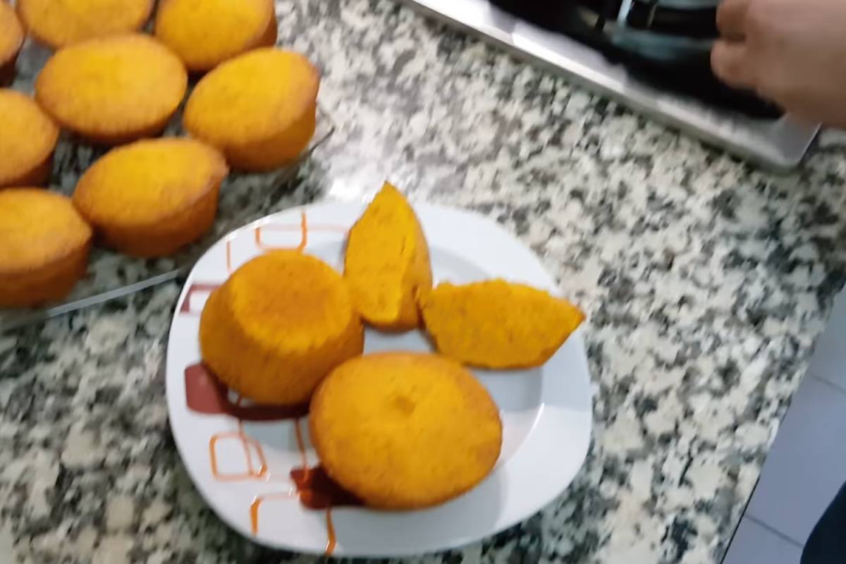 Bolinhos de cenoura