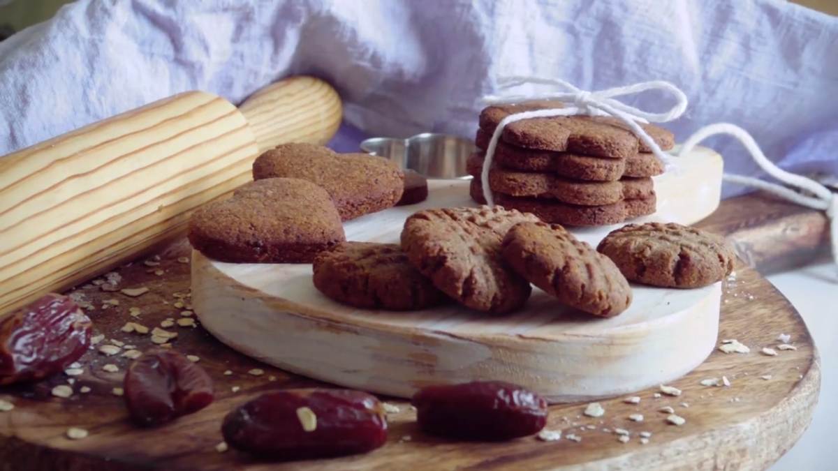 Bolachas de Tâmaras com Sementes