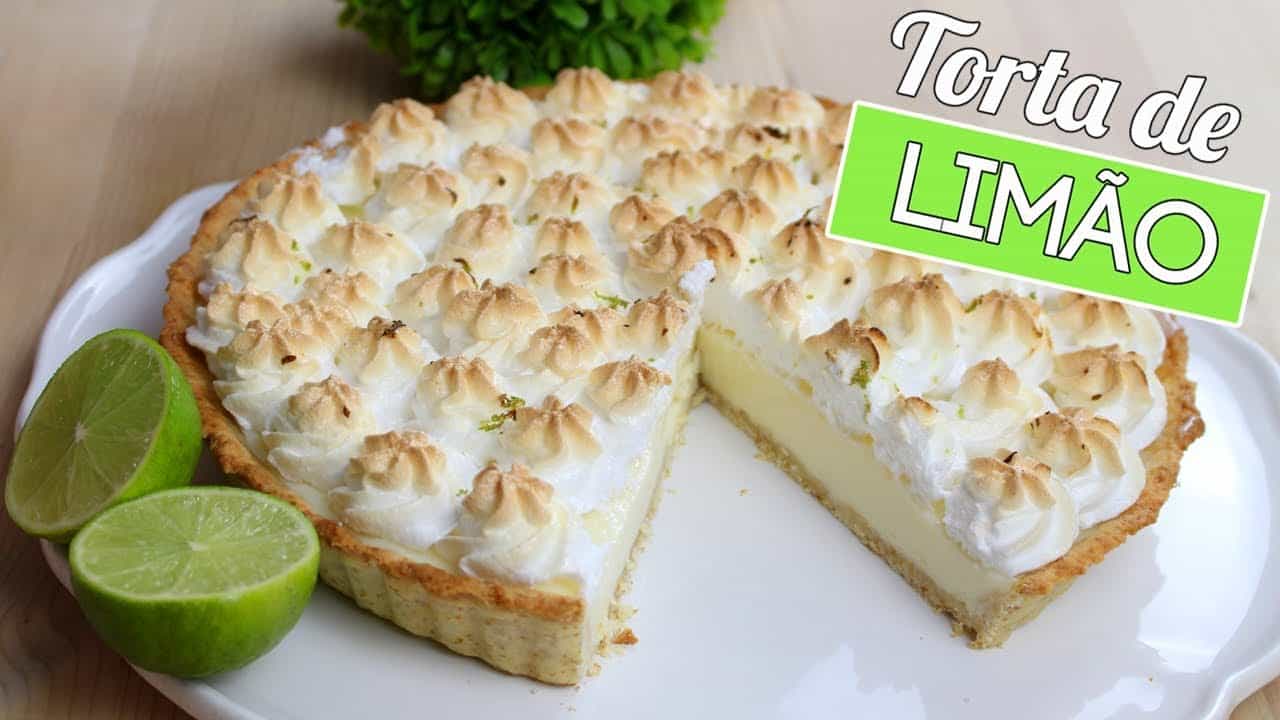 Tarte de Limão Merengada