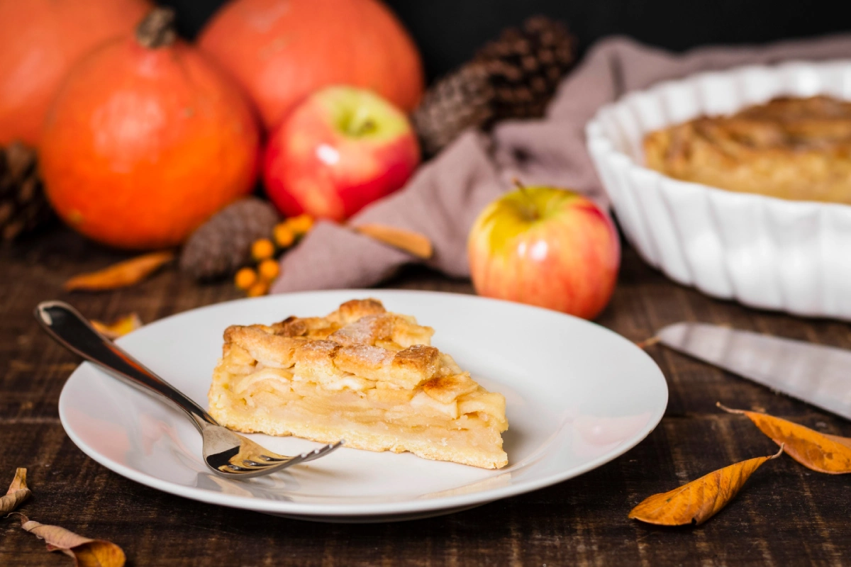 Tarte de Nata com Maçã