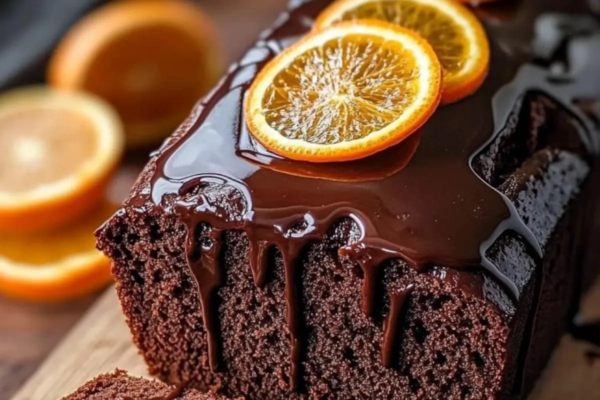 Bolo de Chocolate e Laranja