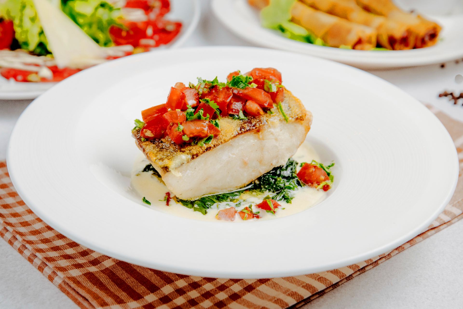 bacalhau com um toque asiatico