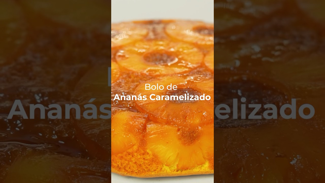 Bolo de ananás caseiro e delicioso como a minha avó fazia