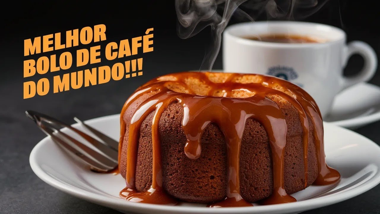 Bolo de café das chávenas