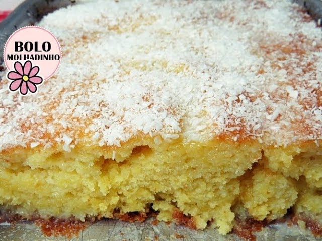 Bolo de coco e laranja das colheres