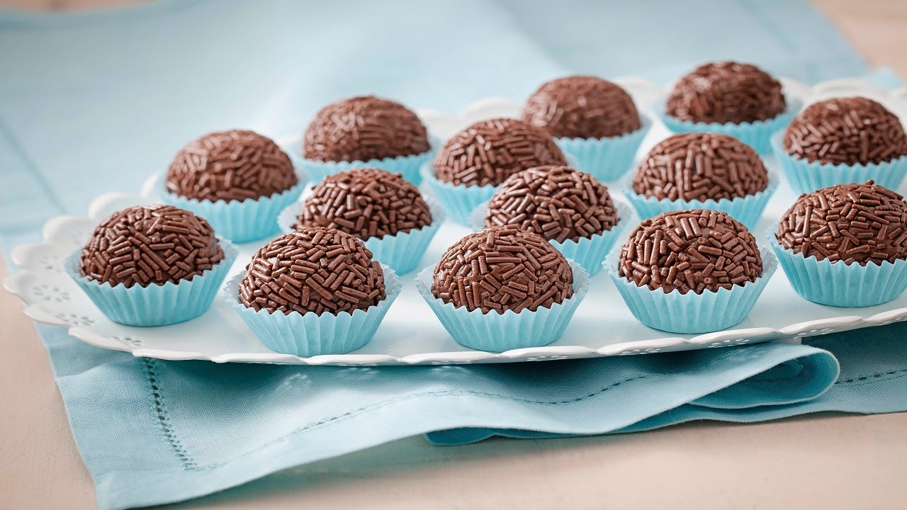 Brigadeiros de chocolate