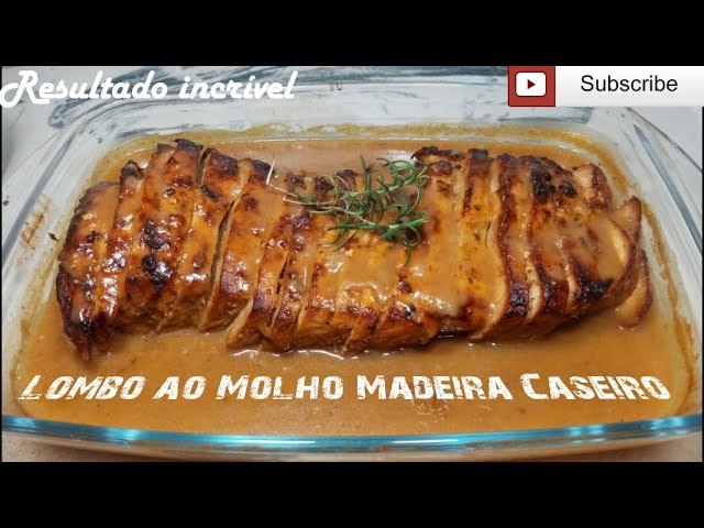 Lombinhos de porco com molho delicioso e fácil de fazer