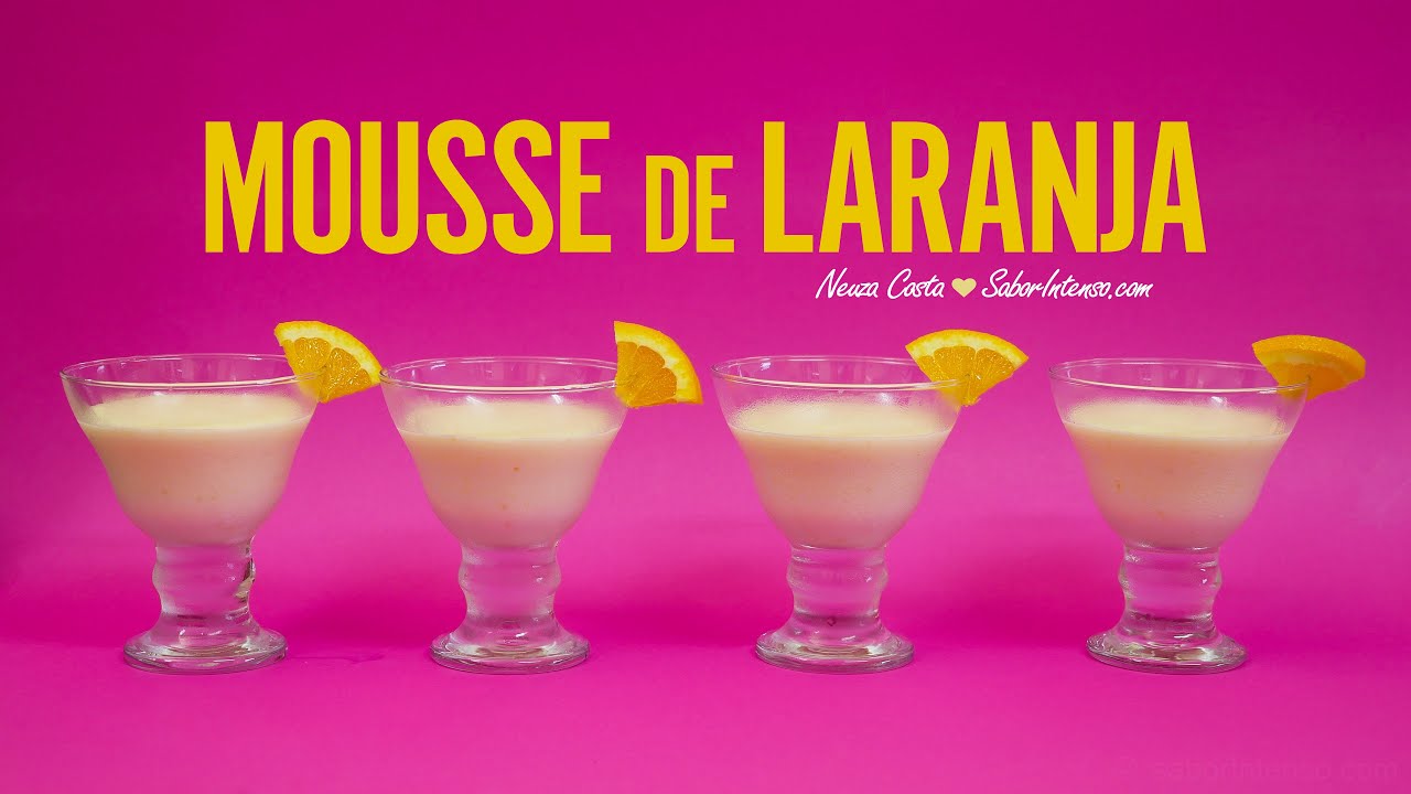 Mousse de laranja