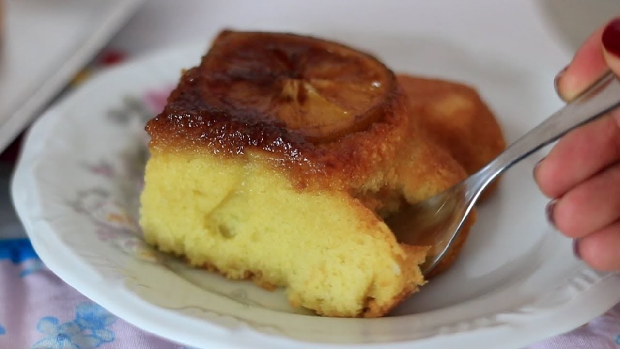 O melhor bolo de laranja que já provei