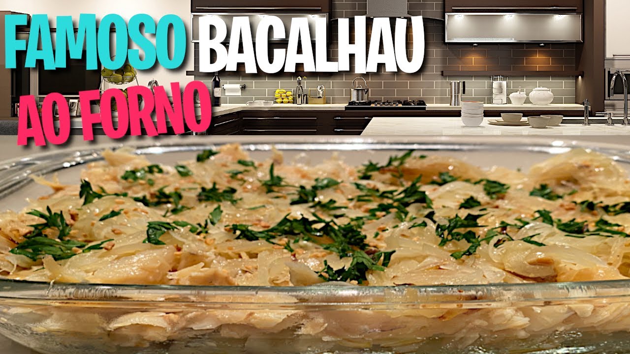 Bacalhau especial no forno