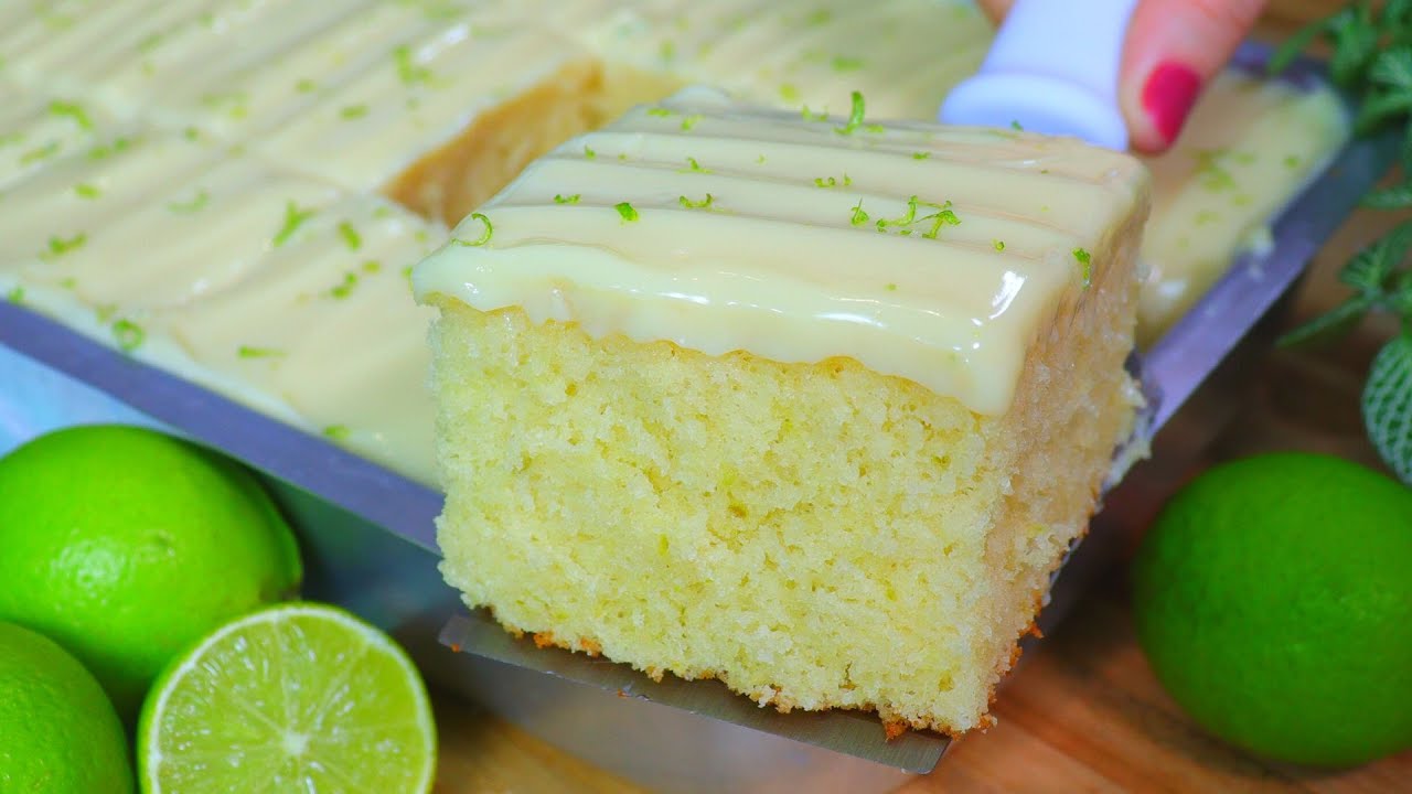 Bolinhos de limão fofinhos e deliciosos