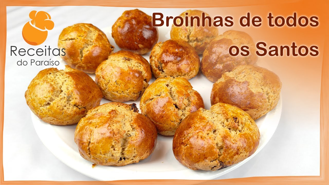 Bolinhos tradicionais do Dia de Todos os Santos