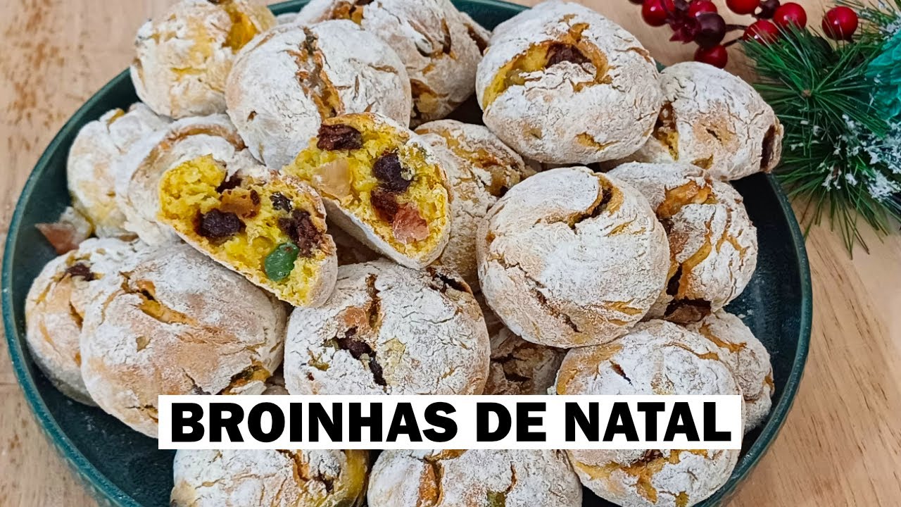 Broinhas de Natal tradicionais