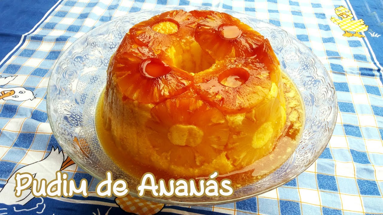 Pudim de Ananás