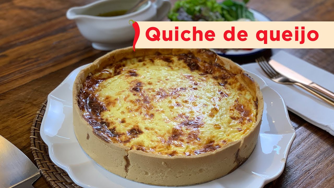 Quiche fácil e rápida