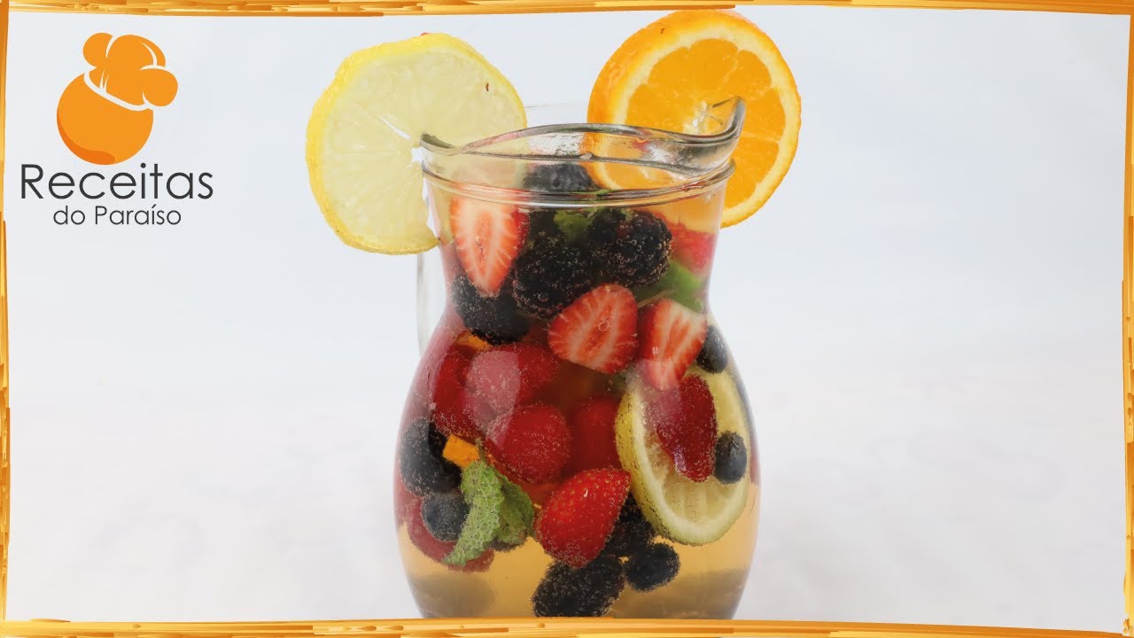 Sangria de Champanhe para o Natal