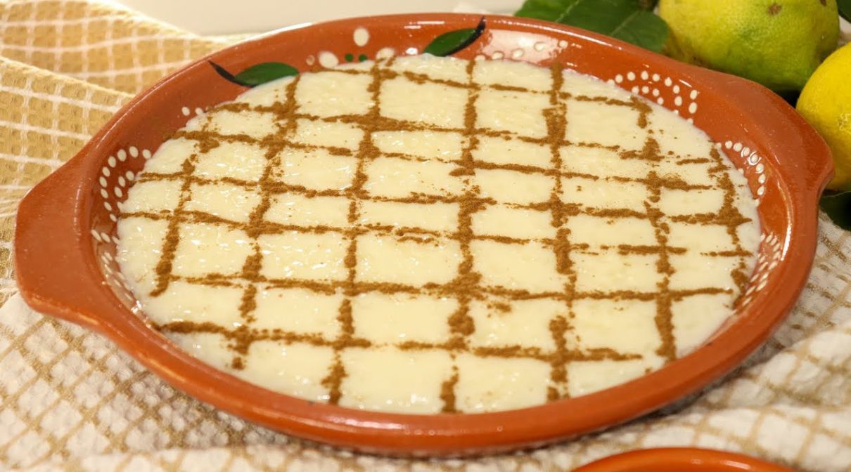 arroz doce cremoso